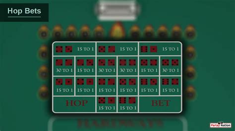 craps hop bets payouts.